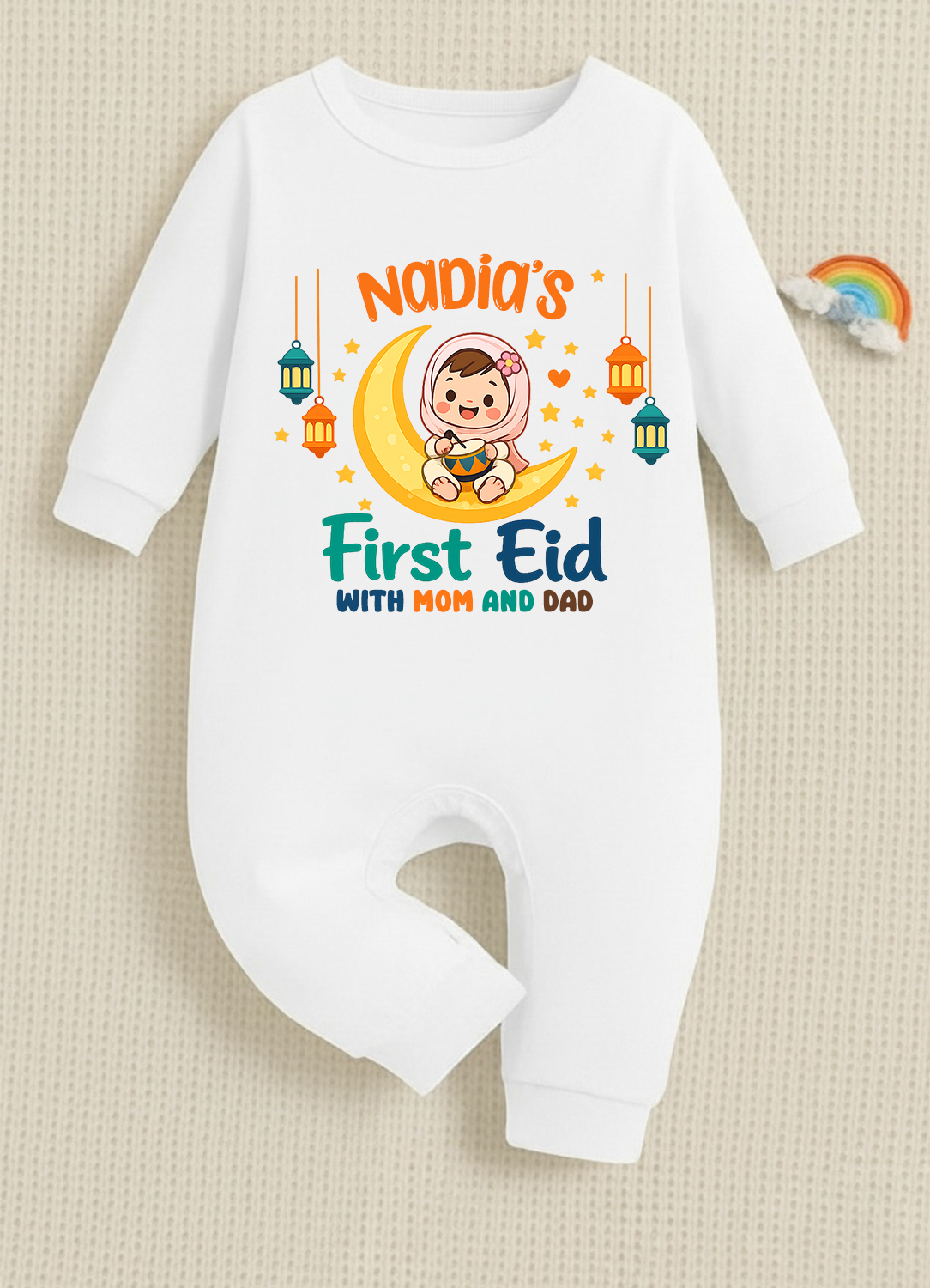 Baby first EID outfit