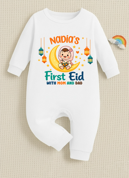 Baby first EID outfit