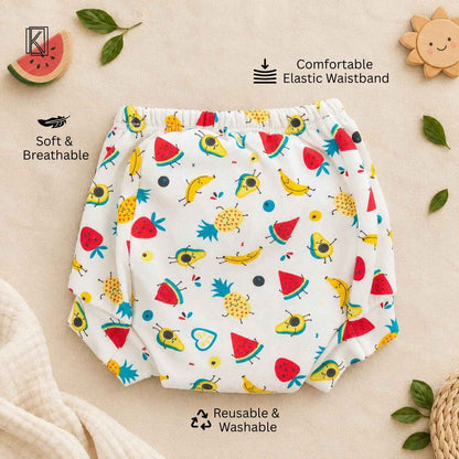 New Born & Baby Clothing | Pack of 3 Baby Training Pants – Cute & Comfortable | Soft Cotton