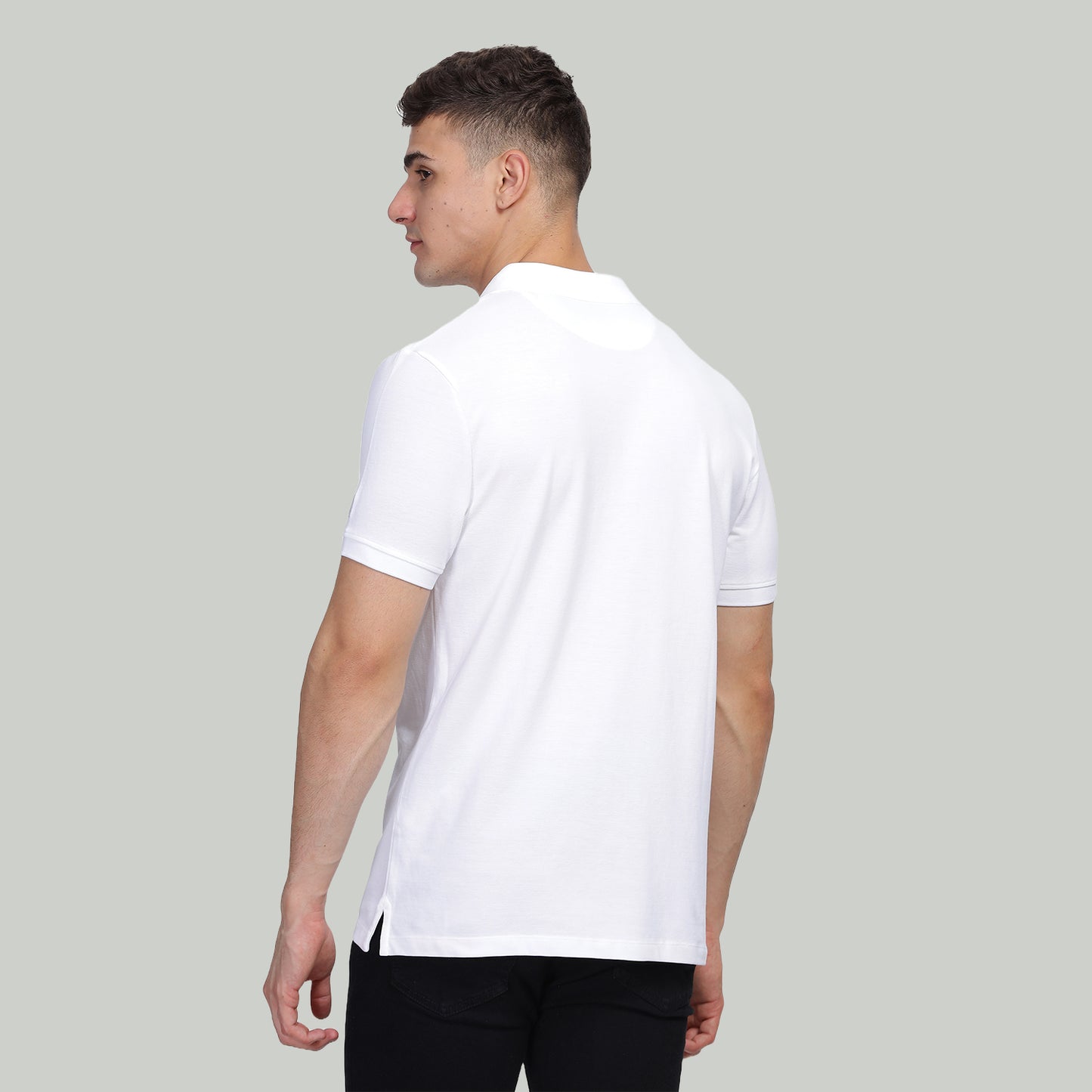White Polo T-Shirt