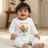 New Born & Baby Clothing | Giggle First Independence/Republic Day Baby Girl Dress | Soft Cotton Romper