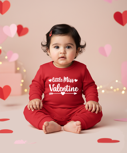 New Born & Baby Clothing | Baby’s First Valentine Outfit –  Little Miss Valentine  | Soft Cotton