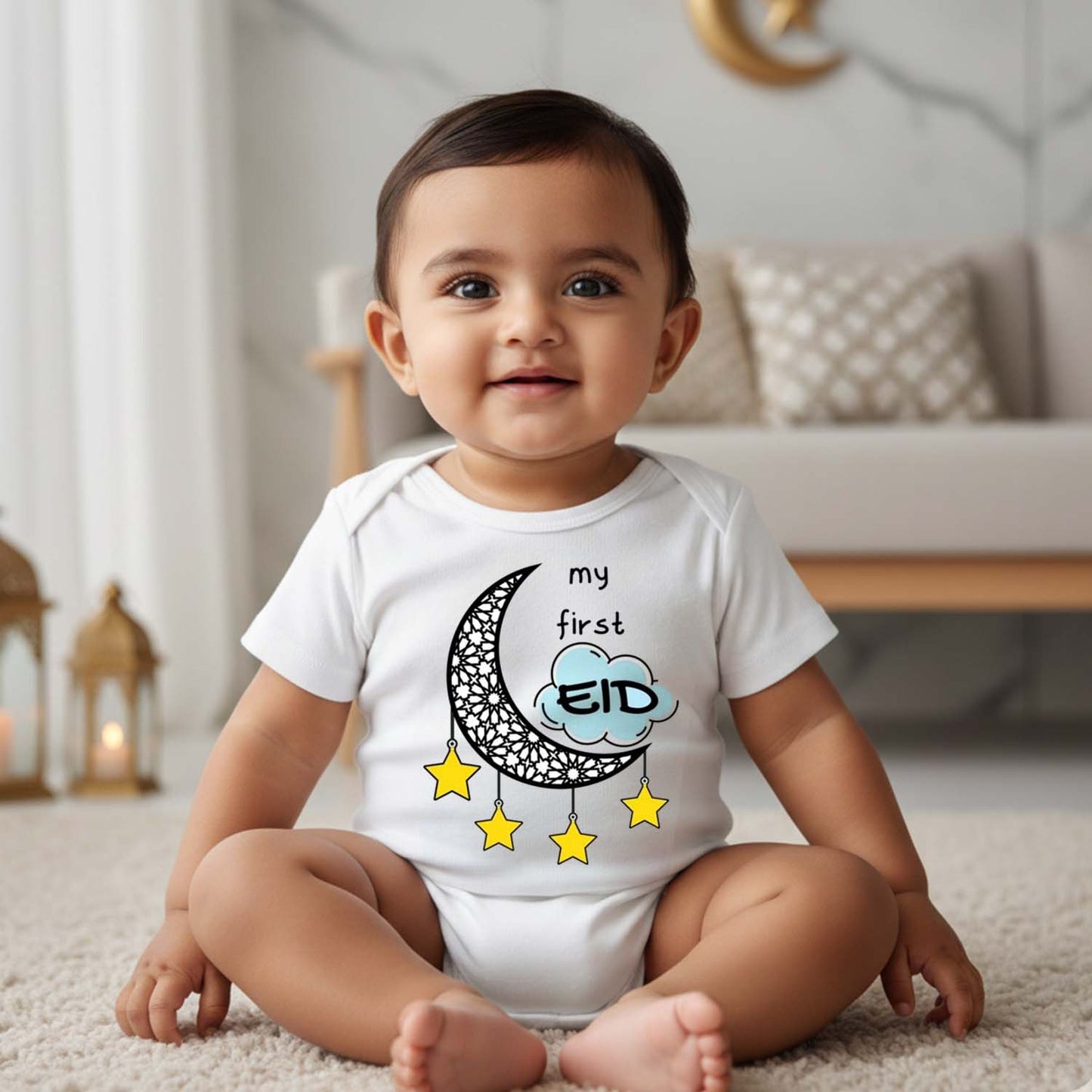 Newborn & Baby Clothing | My First Eid | Soft Cotton