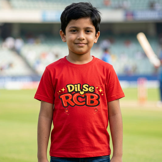 New Born & Baby Clothing | Dil Se RCB | Soft Cotton T-shirt
