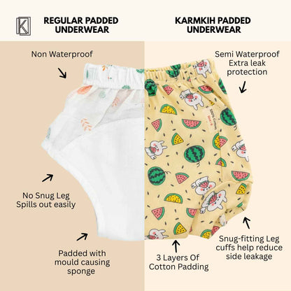 New Born & Baby Clothing | Pack of 3 Baby Training Pants – Cute & Comfortable | Soft Cotton
