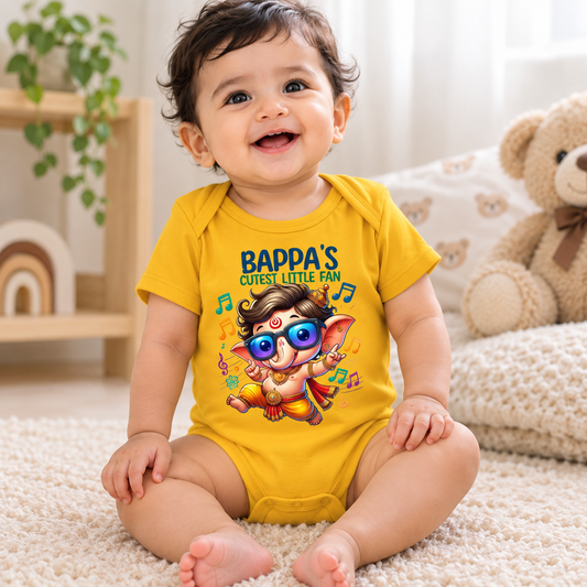 Bappa's Cutest Little Fan Yellow