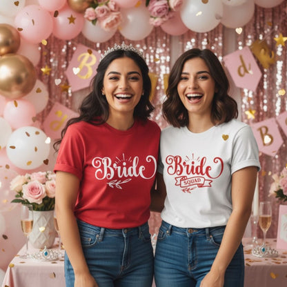 Bride White & Red Team  _  T-Shirt