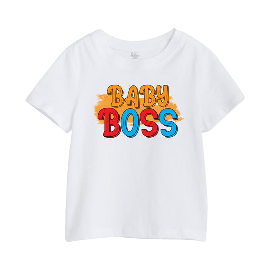 Baby Boss Kids Printed T-Shirt