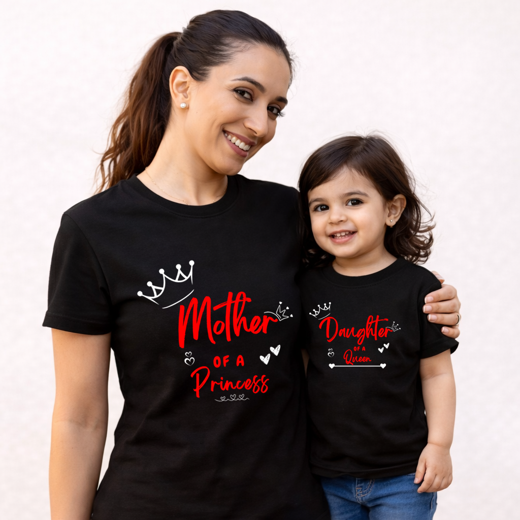 Mother Daughter twinning - Princess & Queen Combo
