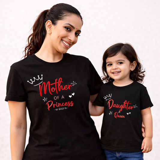 Mother Daughter twinning - Princess & Queen Combo