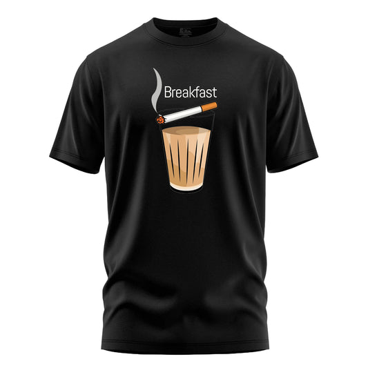 Breakfast Black Regular Fit T-shirt