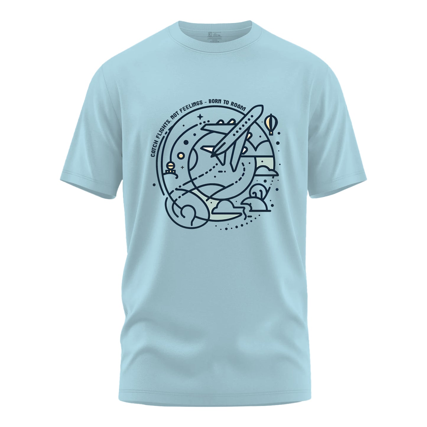 Catch Flight Sky Regular Fit T-shirt