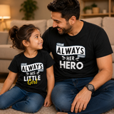 New Born & Baby Clothing | Always His Little Girl & Always Her Hero Twinning Sets T-shirt and onesie | Soft T-shirt