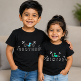 Combo pack of Big Brother, Little Sister_ Black Tees
