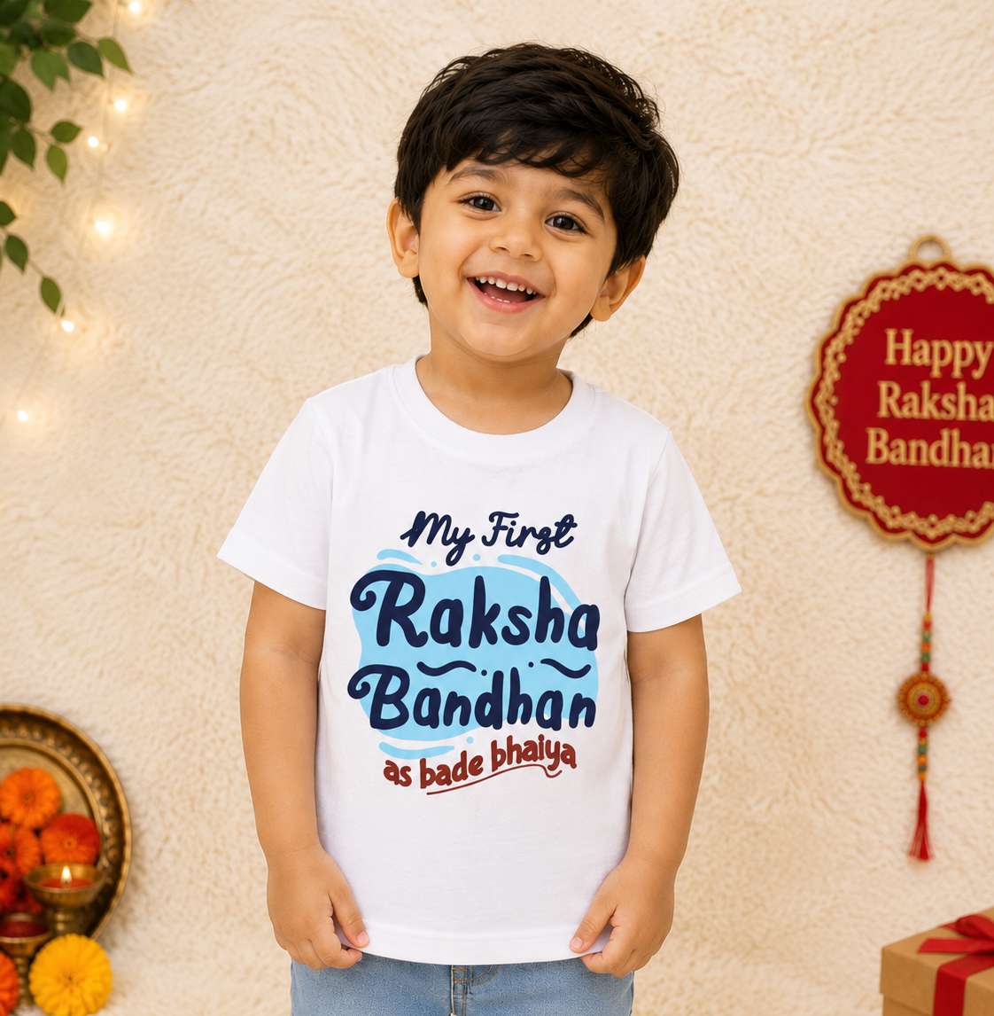 my first rakhsha bandhan as bade bhaiya