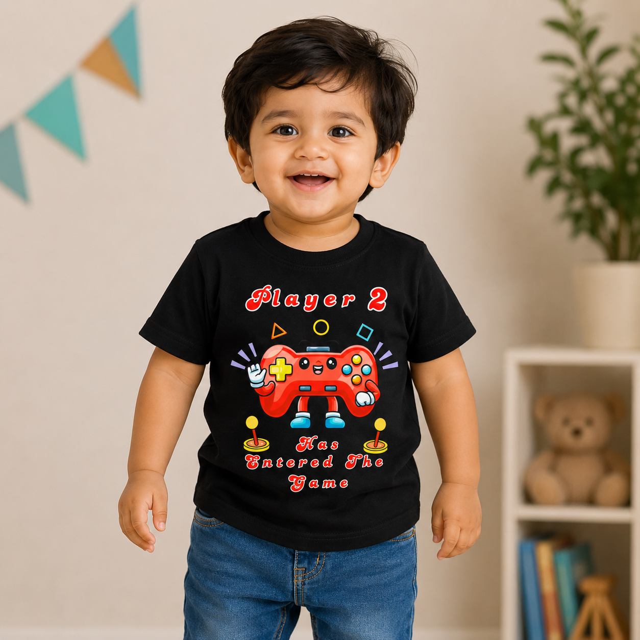 Player 2 has entered the game  _Black Tee