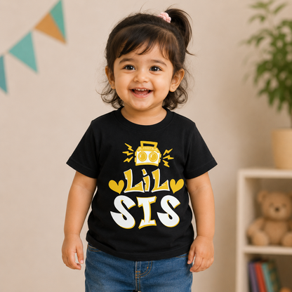 Little Sis _ Black tee