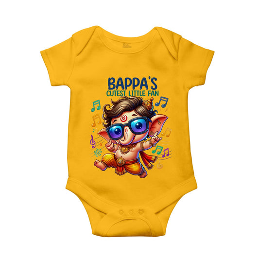 Bappa's Cutest Little Fan Yellow