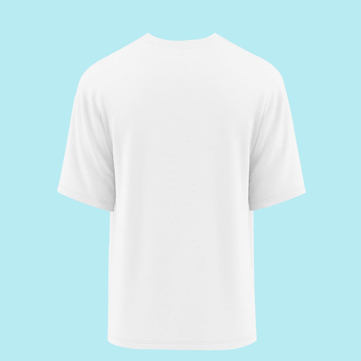 Beach Mode White Oversized Fit T-shirt