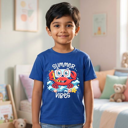 Summer Vibes Printed Kid's T-Shirt