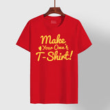 Customized Adult t-shirt_ red