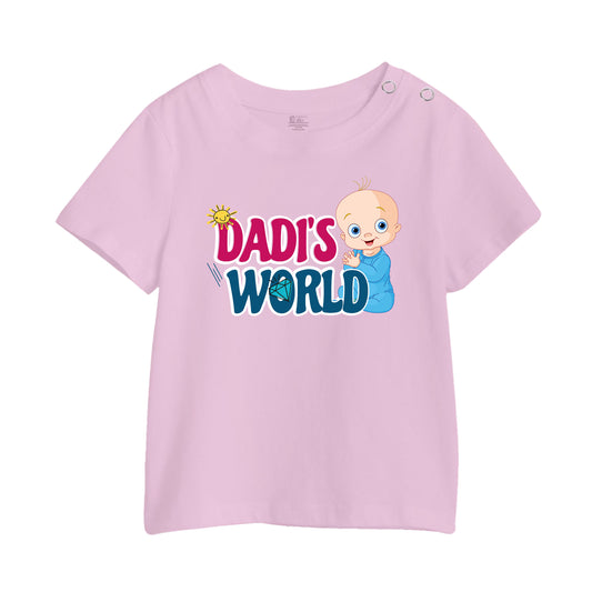 Dadi's World Kids Printed T-Shirt