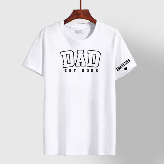 DAD White T-Shirt