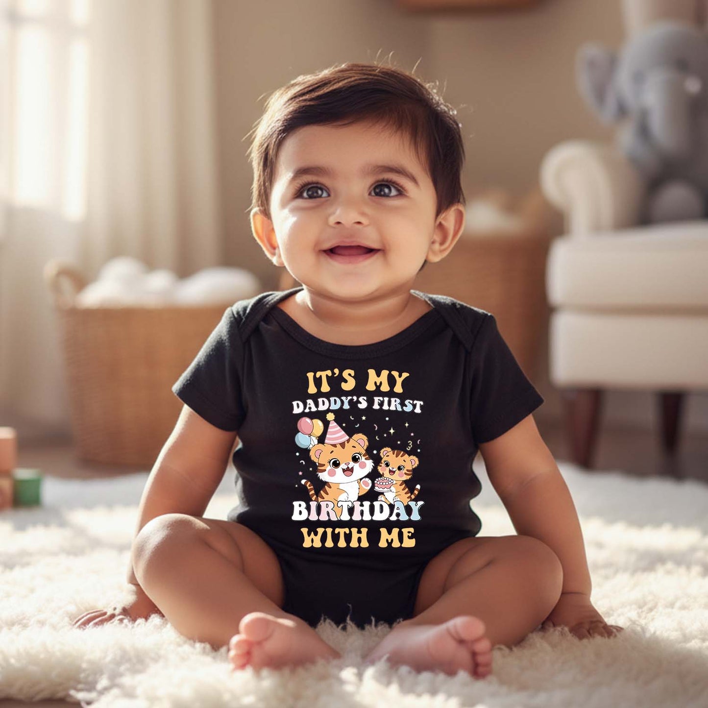 New Born & Baby Clothing | It's My Dad's First Birthday With Me | Soft Cotton