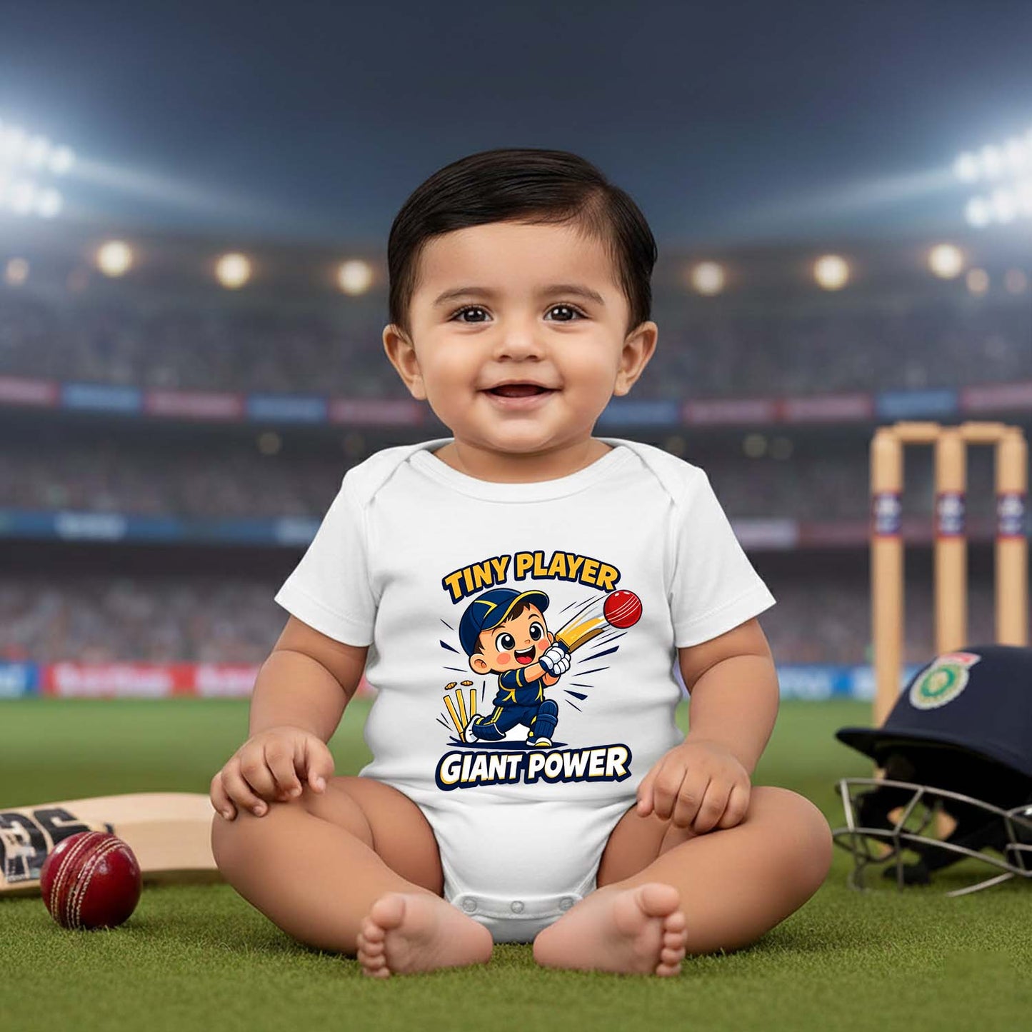 New Born & Baby Clothing | Tiny Player Giant Power | Soft Cotton