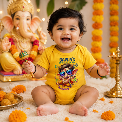 Bappa's Cutest Little Fan With Name
