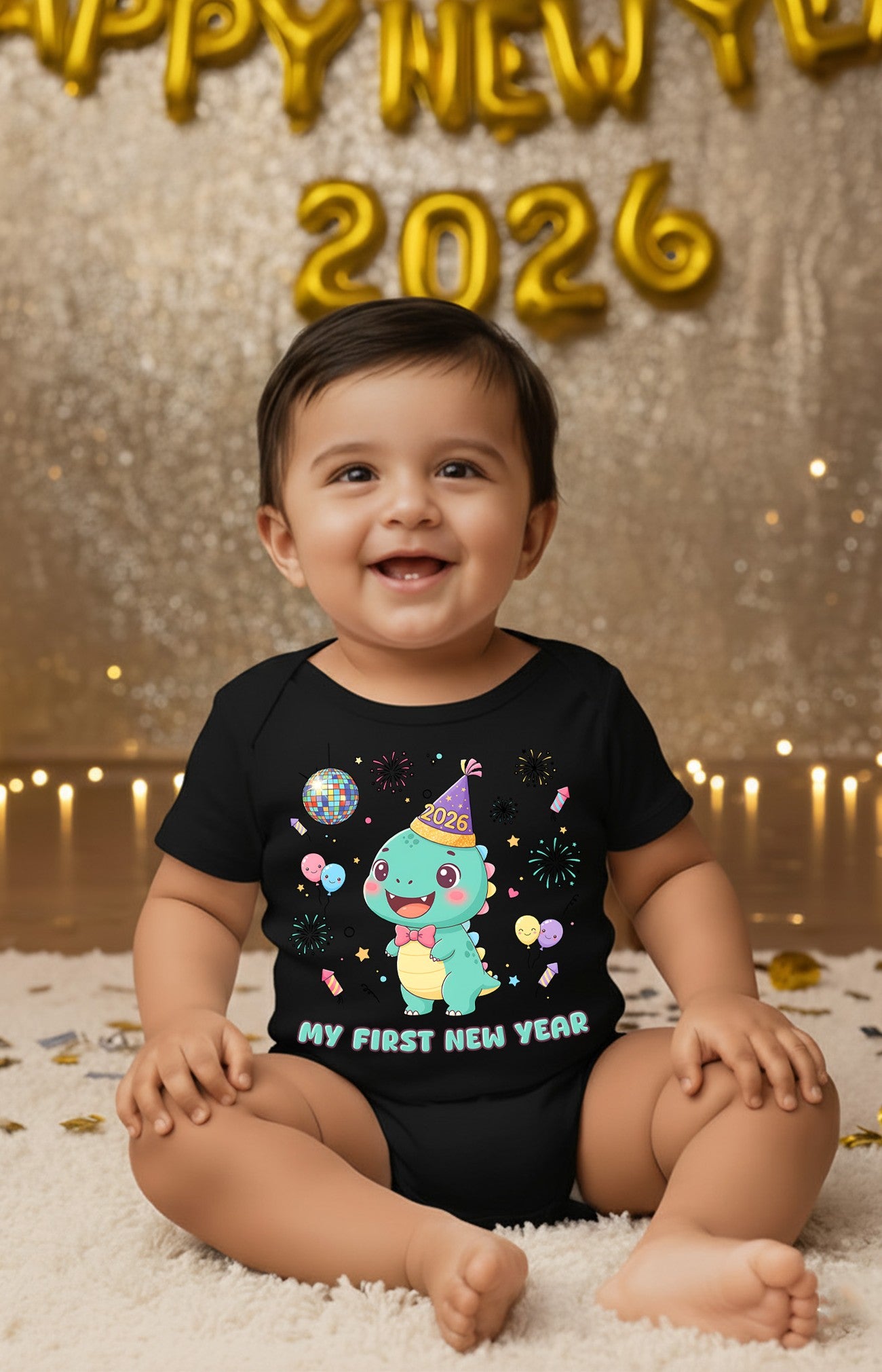 baby new year dress