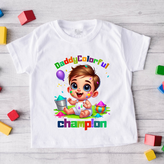 HOLI COLORFUL T-SHIRT