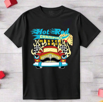 Hot Red Champion Printed Kid's T-Shirt