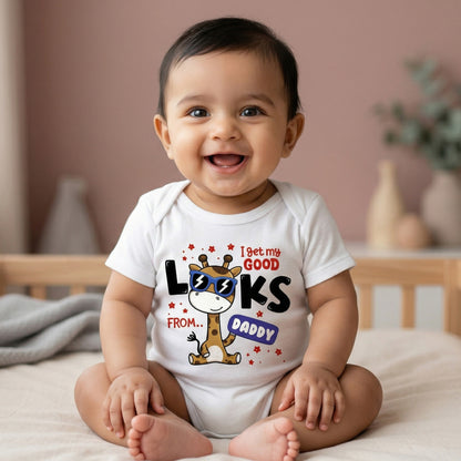 New Born & Baby Clothing | Soft Cotton 3 Pack Bodysuits Graphic Printed | Soft Cotton
