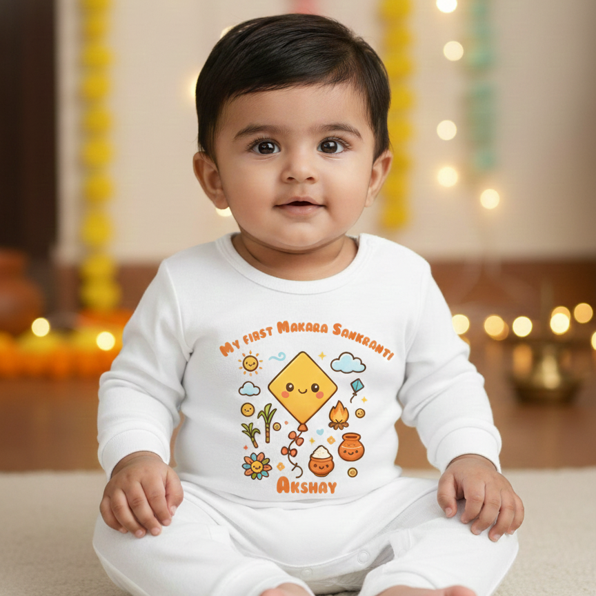 sankanthri white romper