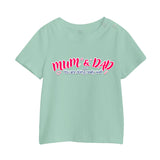 Mum And Dad Kids Printed T-Shirt