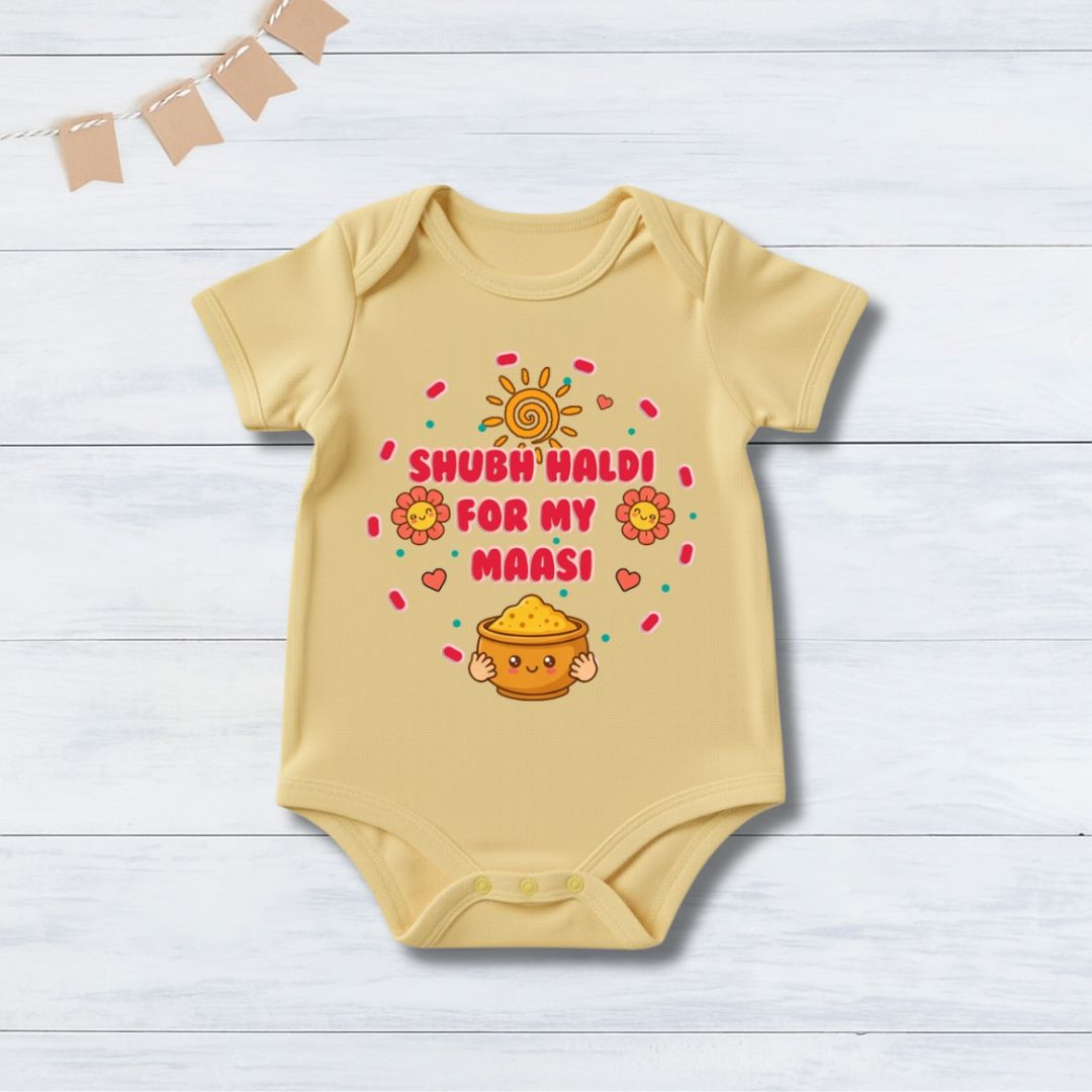 Shubh Haldi For My Maasi _ Yellow Oneises