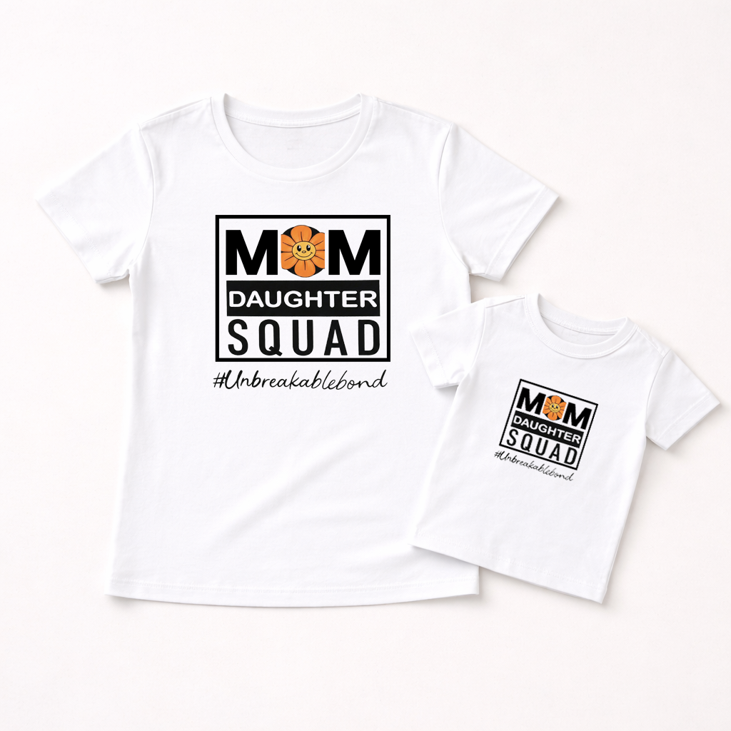 Mom Daughter Squad