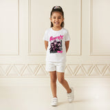 Huntrix kpop Inspired Printed Kid's White T-Shirt