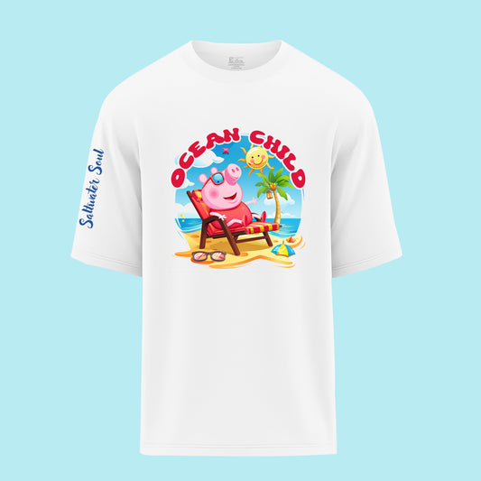 Ocean Child 1 Oversized Fit T-shirt