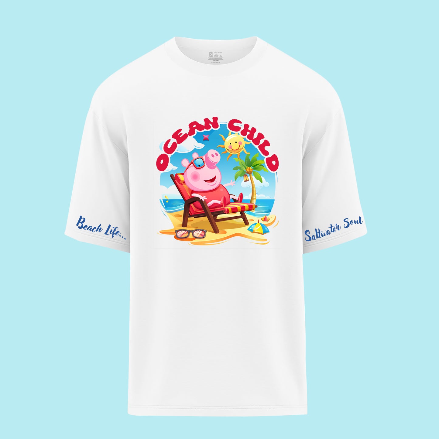 Ocean Child 2 Oversized Fit T-shirt