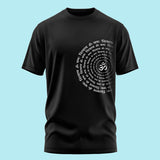 Om Namah Shivay 2 Black Regular Fit T-shirt