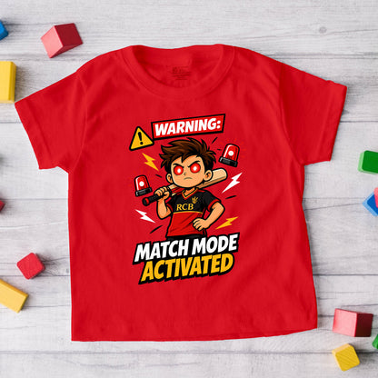 New Born & Baby Clothing | Warning: Match Mode Activated | Soft Cotton T-shirt