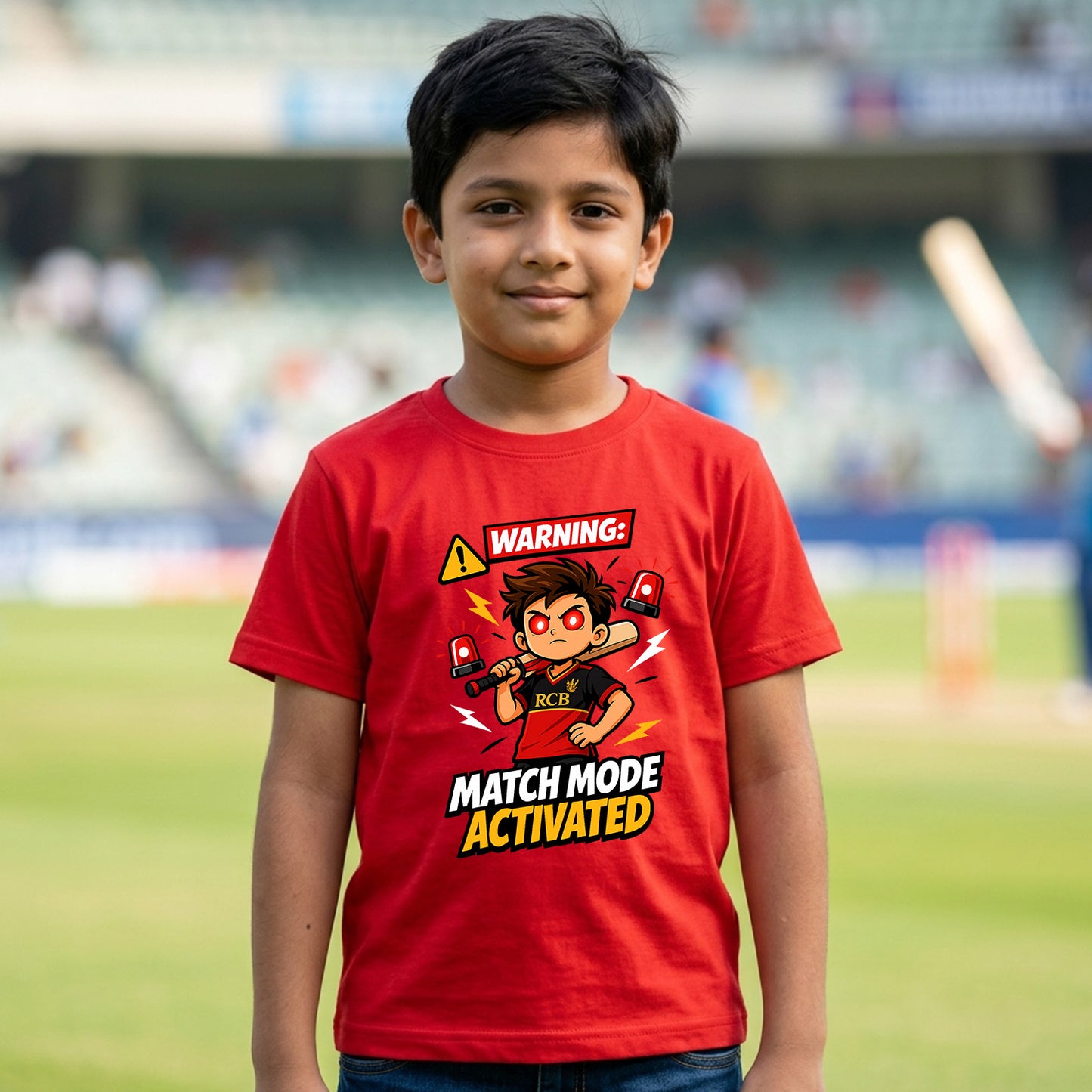 New Born & Baby Clothing | Warning: Match Mode Activated | Soft Cotton T-shirt
