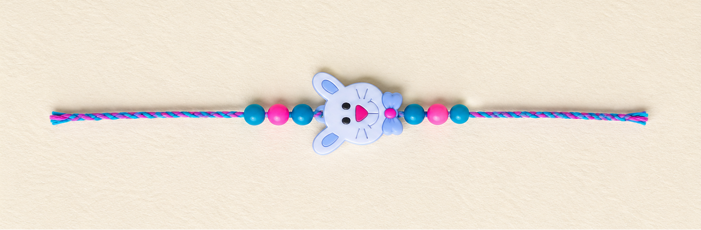 Cute Rabbit Bracelet Rakhi