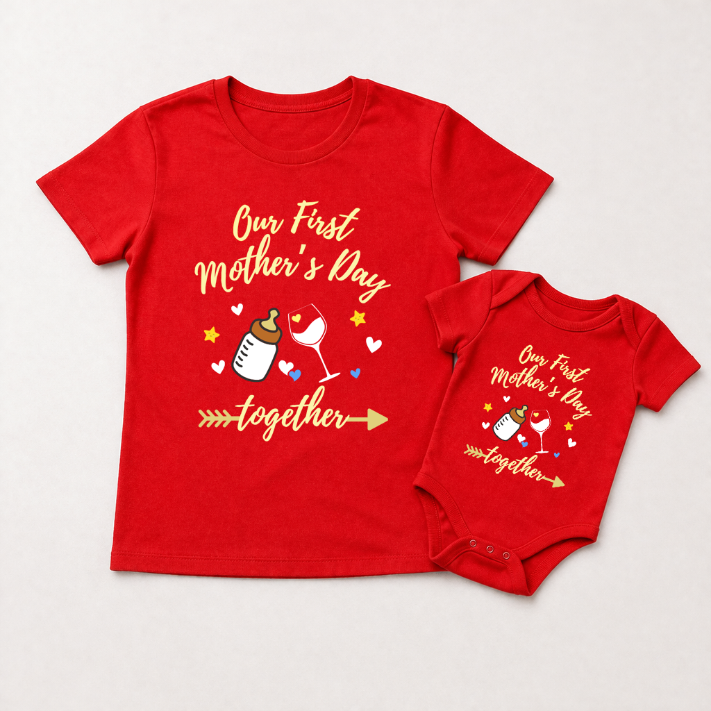 First Mother's day _wine & bottle