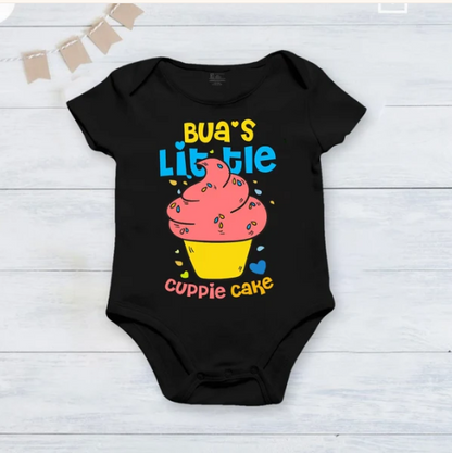 New Born & Baby Clothing | Mamu + Masi + Bua – 3-Piece Baby Bodysuit Combo | Soft Cotton