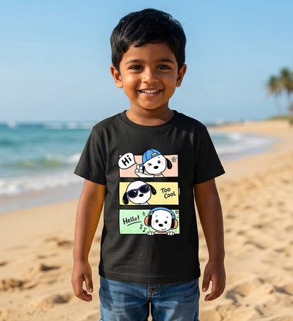 Snoppy ....! Printed Kid's T-Shirt