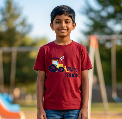 Vroom Monster Truck Kid's T-Shirt