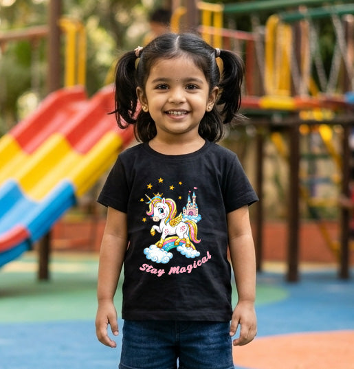 Unicorn Stay Magical ....! Printed Kid's T-Shirt